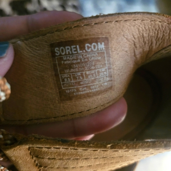 Sorel Joanie II Lace Wedge sandals - Picture 5 of 7